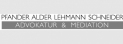 Pfander Alder Lehmann Schneider